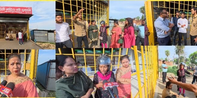 काशीपुर: बाजपुर रोड पर शराब की नयी दुकान को लेकर उबाल, छात्र संघ अध्यक्ष जतिन शर्मा के नेतृत्व में धरना-प्रदर्शन, मातृ शक्ति भी उतरी सड़क पर, अधिकारियों ने मानकों के अनुरूप बताया, देखिए वीडियो