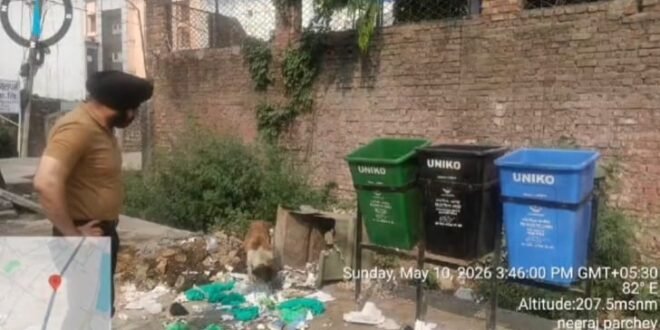 काशीपुर :शहर को गंदा करने वाले सावधान, डोमिनोज पिज्जा पर 5000 का जुर्माना, नगर निगम ने तेज किया अभियान