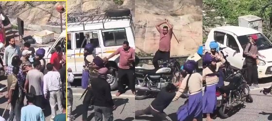 कर्णप्रयाग में हंगामा: सिख श्रद्धालुओं और स्थानीय लोगों के बीच हिंसक झड़प, बदरीनाथ हाईवे पर लगाया जाम
