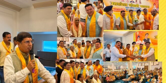 काशीपुर :उत्तरांचल पंजाबी महासभा के वरिष्ठ नागरिक सम्मान समारोह में कैबिनेट मंत्री प्रदीप बत्रा व महापौर दीपक बाली ने किया सम्मानित वरिष्ठजनों का अभिनंदन